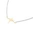 Collier-Fine-Chaine-et-Pendentif-Hearbeat-Pulsations-Acier-DoreArgente