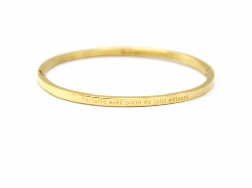 Bracelet-Jonc-Fin-Acier-Dore-avec-Message-Parfaite-avec-Plein-de-Jolis-Defauts