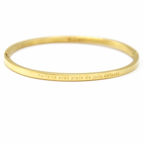 Bracelet-Jonc-Fin-Acier-Dore-avec-Message-Parfaite-avec-Plein-de-Jolis-Defauts