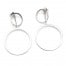 Boucles-dOreilles-Double-Cercles-Contour-Metal-Argente