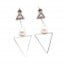 Boucles-dOreilles-Triangle-Strass-Perle-Ecru-et-Triangle-Contour-Metal-Argente