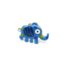 Mini-Broche-Pins-Elephant-Motif-Rayures-Bleu-et-Metal-Argente