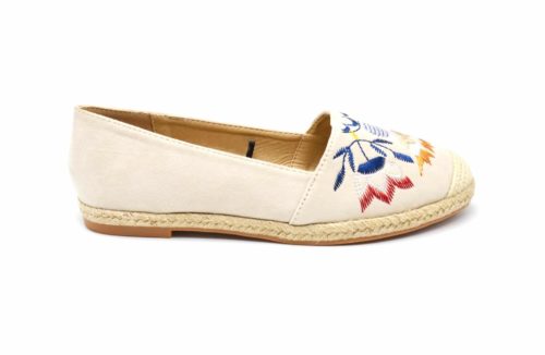 Espadrilles-Effet-Daim-Beige-avec-Motif-Attrape-Reves-Ethnique-Bout-et-Semelle-Paille