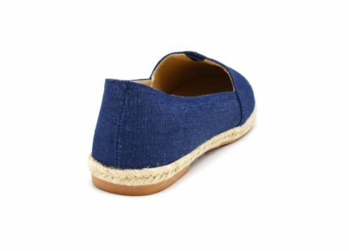 Espadrilles-Effet-Jean-Denim-Bleu-Marine-avec-Bout-et-Semelle-Paille