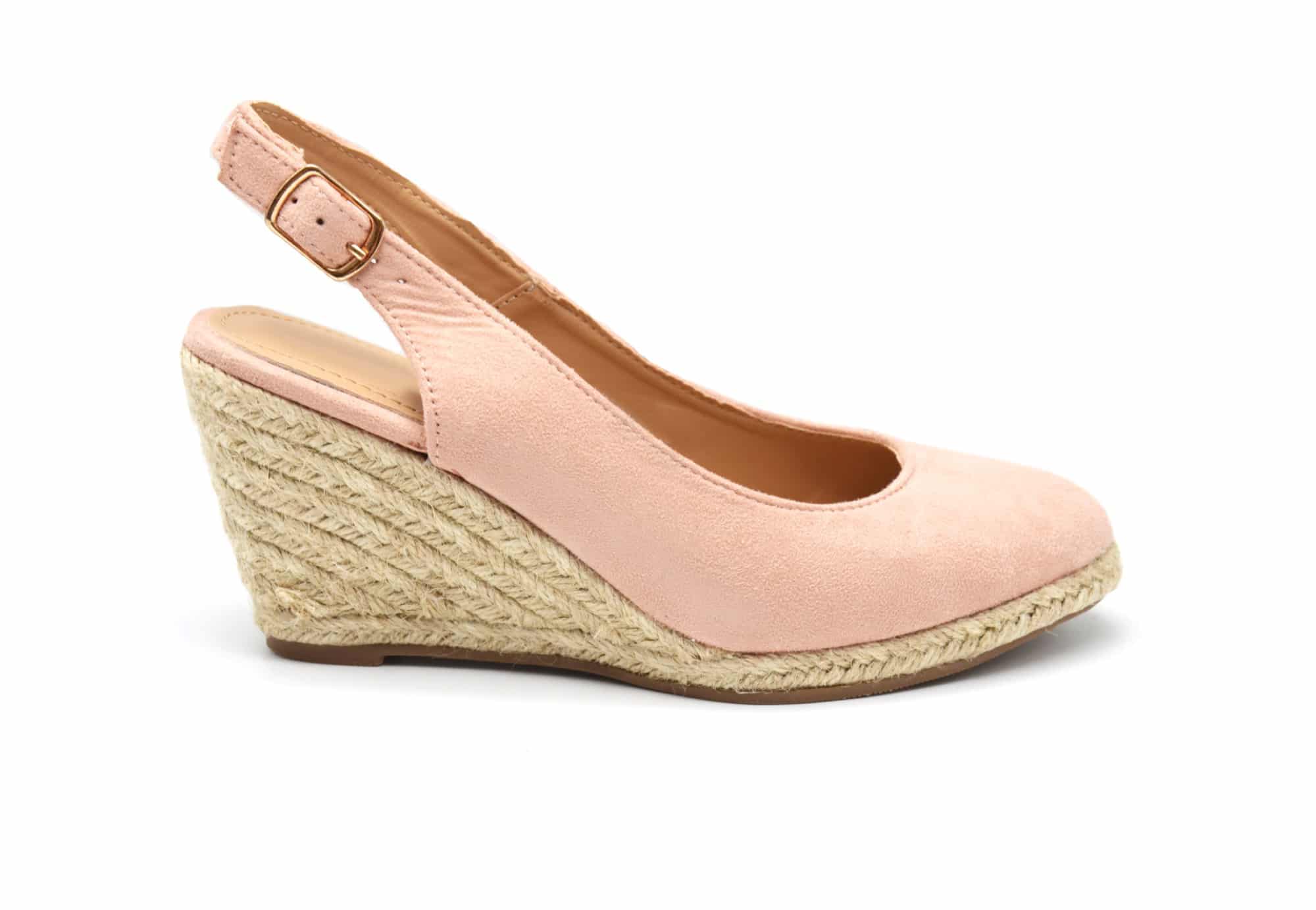 Chaussures Sandales Espadrilles another pair of shoes Espadrille rose style d\u00e9contract\u00e9 