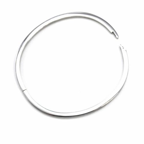 Bracelet-Bangle-Fin-steel-silver-with-Message