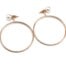 Boucles-dOreilles-2-en-1-Perle-Ecru-et-Cercle-Contour-Metal-Or-Rose