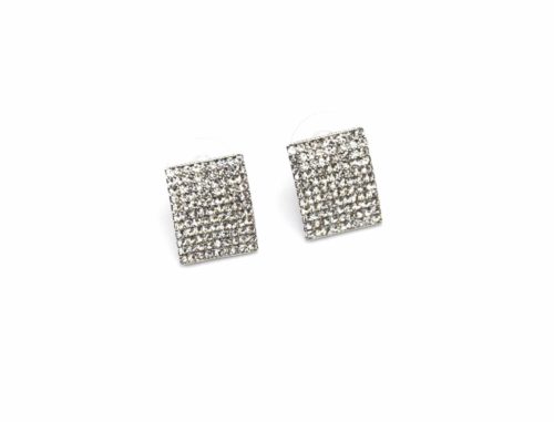 Boucles-dOreilles-Rectangle-Metal-Argente-avec-Strass