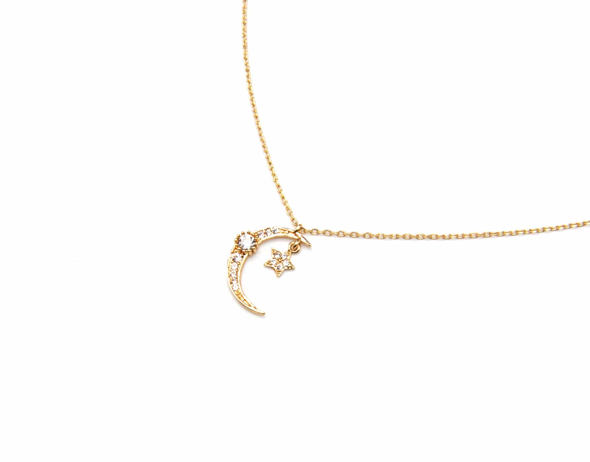 collier lune etoile collier lune etoile