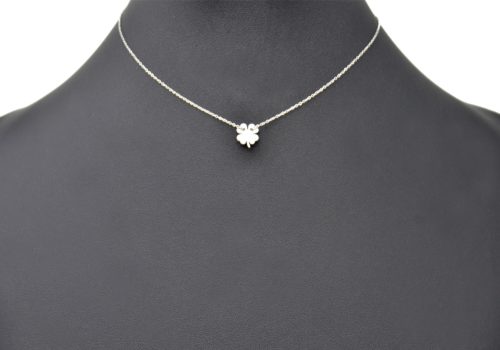 Collier-Fine-Chaine-Pendentif-Trefle-Chance-Acier-316L-Argente