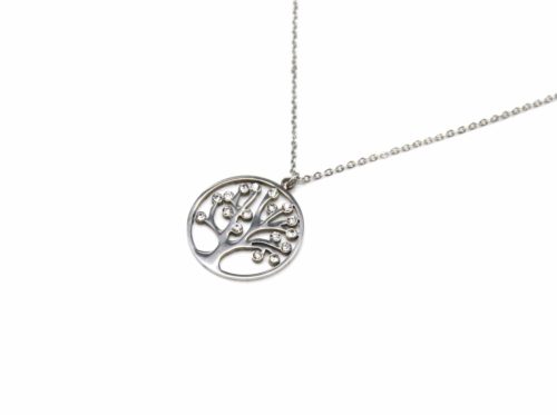 Collier-Fine-Chaine-Pendentif-Cercle-Arbre-de-Vie-Ajoure-Acier-Argente-et-Strass