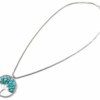 Sautoir-Collier-Pendentif-Cercle-Metal-Argente-avec-Arbre-de-Vie-Pierres-Turquoise