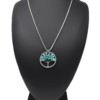 Sautoir-Collier-Pendentif-Cercle-Metal-Argente-avec-Arbre-de-Vie-Pierres-Turquoise