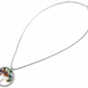 Sautoir-Collier-Pendentif-Cercle-Metal-Argente-avec-Arbre-de-Vie-Pierres-Multicolore