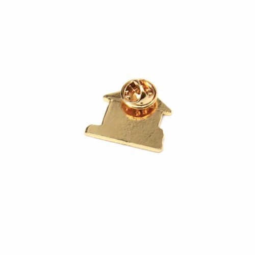 Mini-Broche-Pins-Maison-Multicolore-et-Metal-Dore
