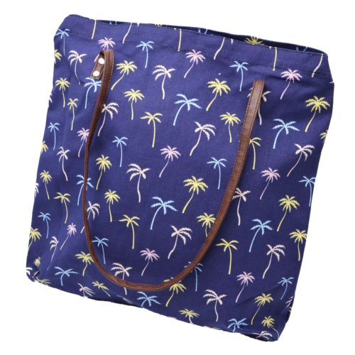 Tote-Bag-tote-all-shoulder-fabric-prints-palms-blue-Navy