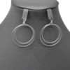 Boucles-dOreilles-Pendantes-Double-Grands-Cercles-Contour-Acier-Argente