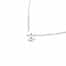 Collier-Fine-Chaine-Pendentif-Double-Mini-Etoiles-Acier-Argente