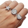 Bague-Anneau-Reglable-Acier-Argente-avec-Charm-Strass