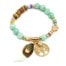 Bracelet-Elastique-Perles-et-Pieces-Bois-avec-Charm-Arbre-de-Vie-et-Plume-Ethnique-Vert-dEau