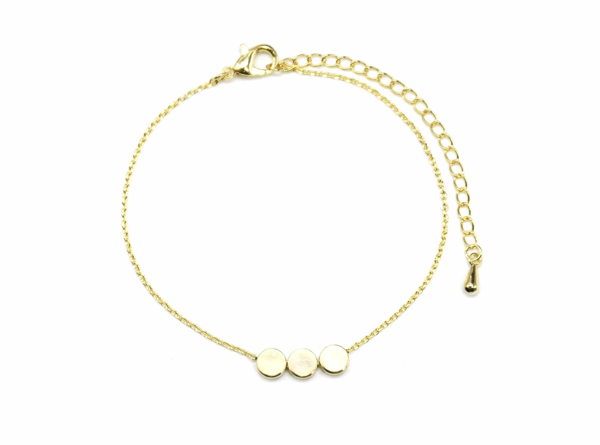 Bracelet fin doré Clearance