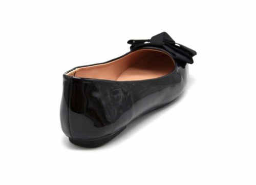 Ballerines-Vernies-avec-Noeud-Rubans-Larges-et-Bout-Carre-Noir