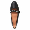 Ballerines-Simili-Cuir-avec-Bride-Clous-Argentes-et-Bout-Carre-Noir