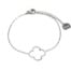 Bracelet-Fine-Chaine-avec-Charm-Trefle-Chance-Contour-Acier-Argente