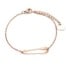 Bracelet-Fine-Chaine-avec-Charm-Epingle-Contour-Acier-Or-Rose