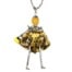 Sautoir-Collier-Pendentif-Poupee-Articulee-Femme-Robe-Sequins-Dore-avec-Ailes-Metal