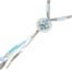 Collier-Double-Cordons-et-Pendentif-Y-Cercle-Pierres-Chaines-et-Perles-Bleu