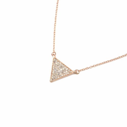 Collier-Fine-Chaine-Metal-Or-Rose-avec-Pendentif-Triangle-Inverse-Strass