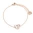 Bracelet-Fine-Chaine-avec-Charm-Multi-Coeurs-Ajoures-Acier-Or-Rose