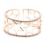 Bracelet-Manchette-Ouverte-Multi-Etoiles-Metal-Or-Rose-et-Contour-Strass