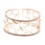 Bracelet-Manchette-Ouverte-Multi-Etoiles-Metal-Or-Rose-et-Contour-Strass