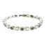 Bracelet-Gourmette-Pierres-Ovales-Zirconium-NoirBlanc-et-Metal-Argente