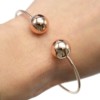 Bracelet-Jonc-Ouvert-avec-Boules-Metallisees-Or-Rose