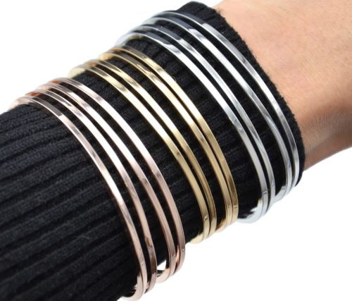 Bracelet-Jonc-Multi-Rangs-Barres-Metal