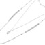Collier-Multi-Rangs-avec-Pampilles-Chaine-Epi-Gris-et-Boules-Metal-Argente