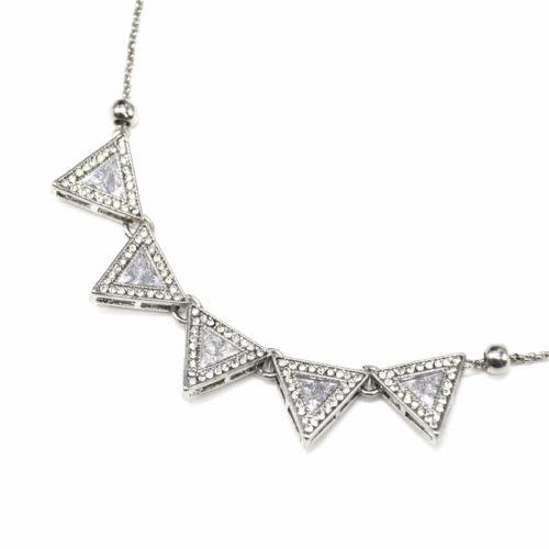 Collier-Chaine-Metal-et-Pendentif-Multi-Triangles-Inverses-Pierre-Strass-Argente