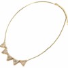 Collier-Chaine-Metal-et-Pendentif-Multi-Triangles-Inverses-Pierre-Strass-Dore
