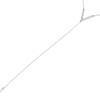 Collier-Fine-Chaine-Acier-avec-Pendentif-Y-Chevron-et-Barre-Strass-Argente