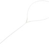Collier-Fine-Chaine-Acier-avec-Pendentif-Y-Chevron-et-Barre-Strass-Argente