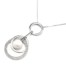 Sautoir-Collier-avec-Pendentif-Multi-Cercles-Strass-Métal-Argente-et-Perle-Blanche