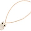 Sautoir-Collier-Pendentif-Chouette-Articulee-Metal-et-Strass-Or-Rose