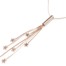 Sautoir-Collier-Pendentif-Tube-Metal-avec-Chaines-Pendantes-et-Etoiles-Or-Rose