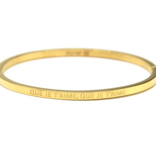 Bracelet-Jonc-Fin-Acier-Dore-avec-Message-Que-Je-TAime-Que-Je-TAime