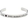 Bracelet-Jonc-Ouvert-Acier-Argente-avec-Message-I-love-every-moment-with-you