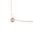Collier-Fine-Chaine-Pendentif-Pierre-Contour-Acier-Or-Rose