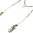 Sautoir-Collier-Chaine-a-Enrouler-avec-Perles-Pierres-Grises-et-Charms-Trefles-Metal-Dore